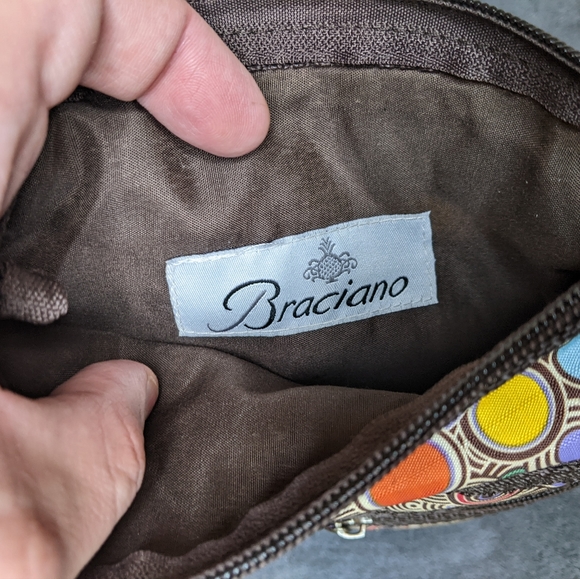 Braciano Travel Messenger Crossbody Bag - Multiple Pocket Lightweight - Picture 5 of 6